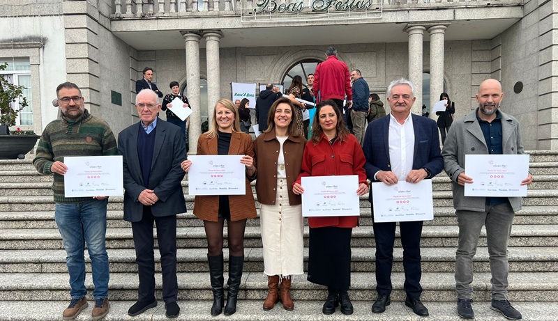 Concellos galardoados con 4 Flores de Honra