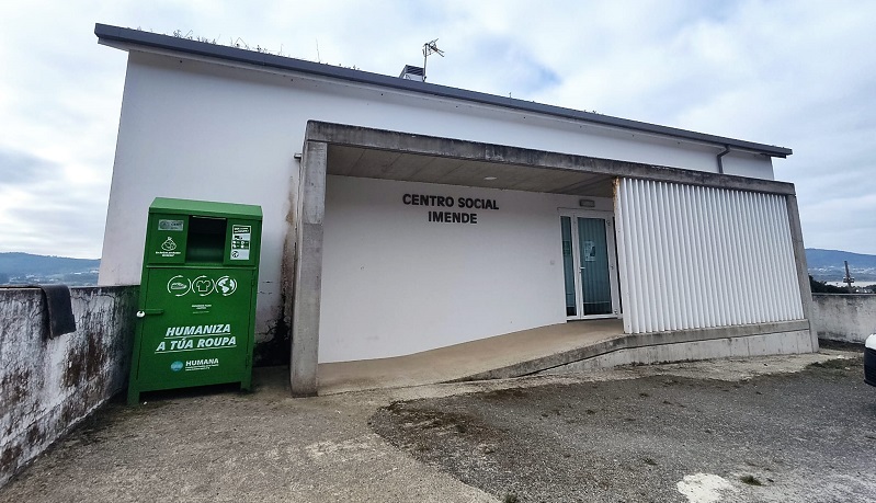 Humana ten 15 contedores na zona rural e 19 na urbana