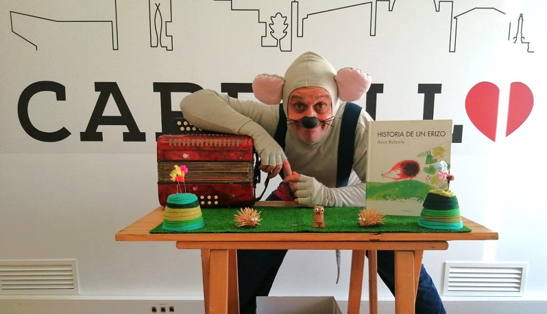 O rato Fuco, na biblioteca