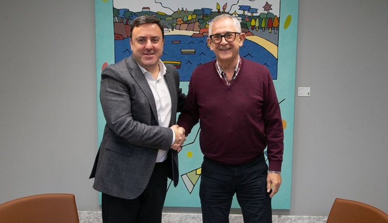 O presidente da Deputación e o alcalde asinaron un novo convenio de colaboración