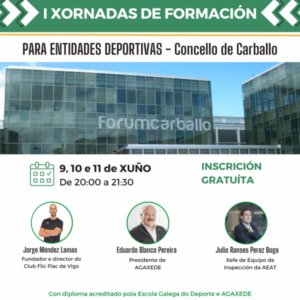 I Xornadas de formación para entidades deportivas