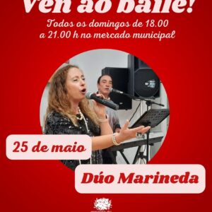 Ven bailar ao mercado municipal co dúo Marineda