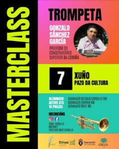 Masterclass de trompeta con Gonzalo Sánchez García