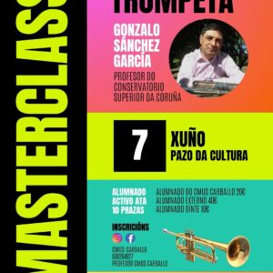 Masterclass de trompeta con Gonzalo Sánchez García