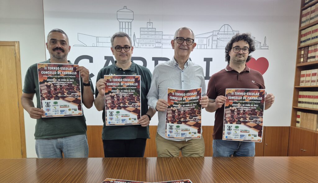 Presentación II Torneo escolar de xadrez Concello de Carballo