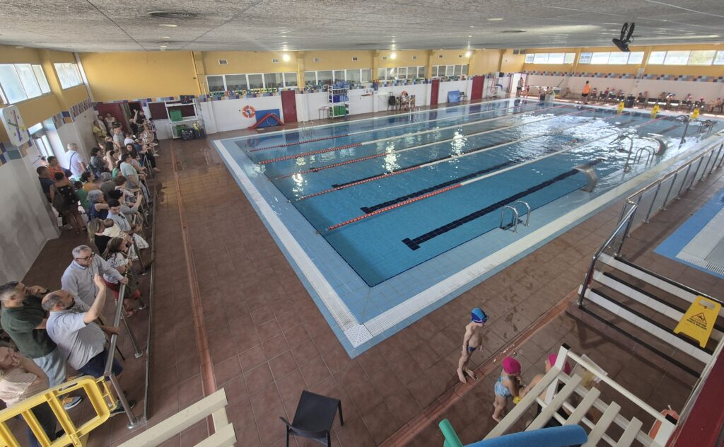 Clausura cursos natación infantil 2025