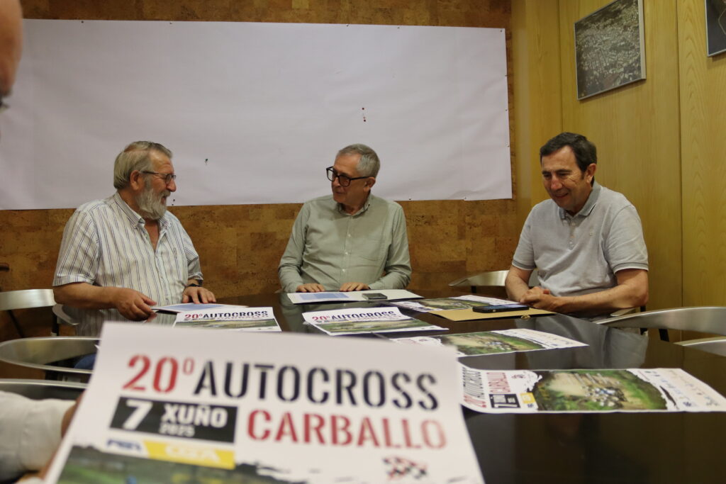 Presentación autocross Carballo 7 de xuño de 2025