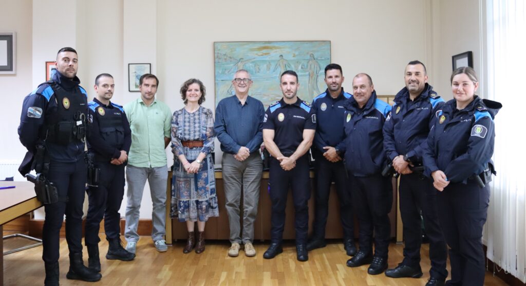 Toma de posesión do oficial da Policía Local Iván Martínez Dubra