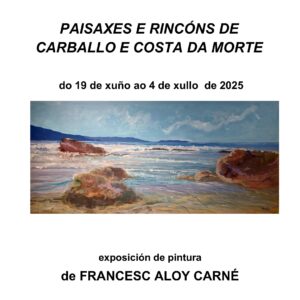 Exposición de óleo e cerámica de Francesc Aloy