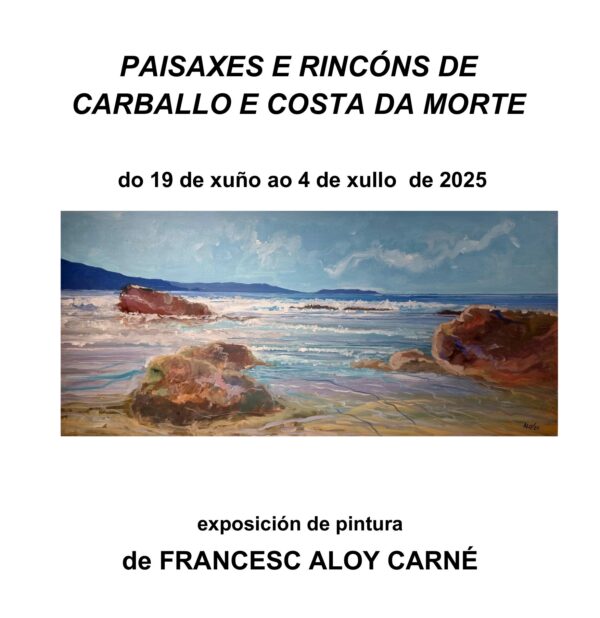 Exposición de óleo e cerámica de Francesc Aloy