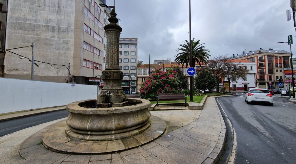 Praza de Galicia. Soar para novo edificio de 11 vivendas. 2023