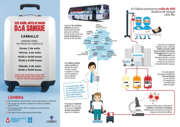 flyer doazon sangue ados 2025 veran