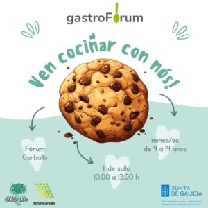 GastroFórum: Taller de cociña para nenos/as de 9 a 14 anos