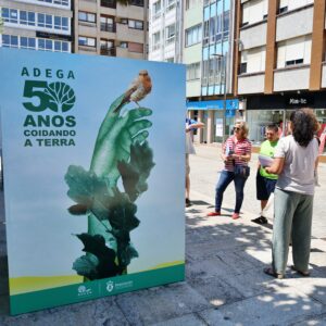 Inauguración exposición 50 anos de Adega