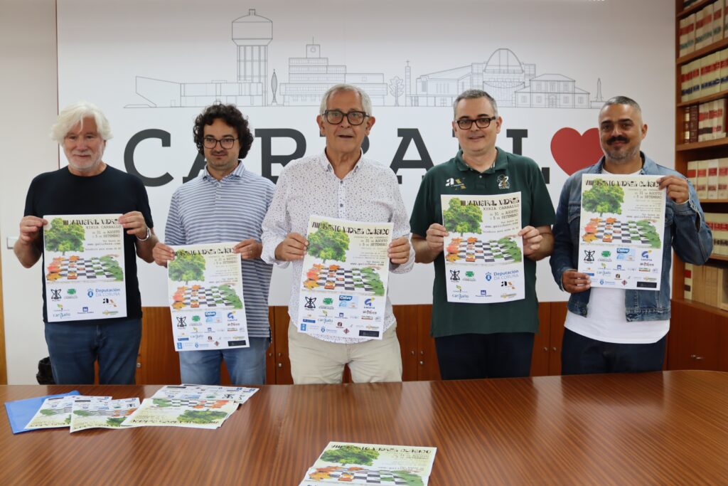 Presentación Aberto de Xadrez e Maxistral 2025