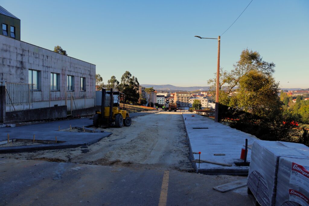 Obras de urbanización da parcela do centro de saúde