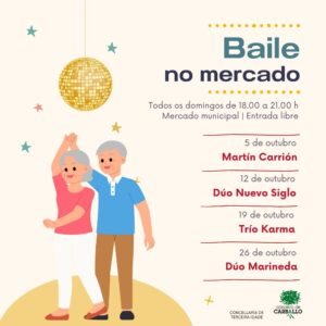 Domingos de baile no mercado municipal