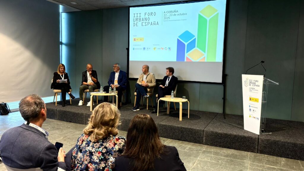 Iván Andrade, no II Foro Urbano de España, na Coruña
