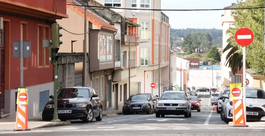 Rúa Alfredo Brañas nova dirección única