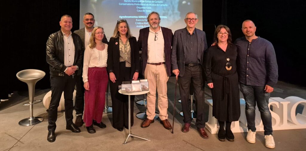 Presentación Sinfonía Bergantiños na SGAE