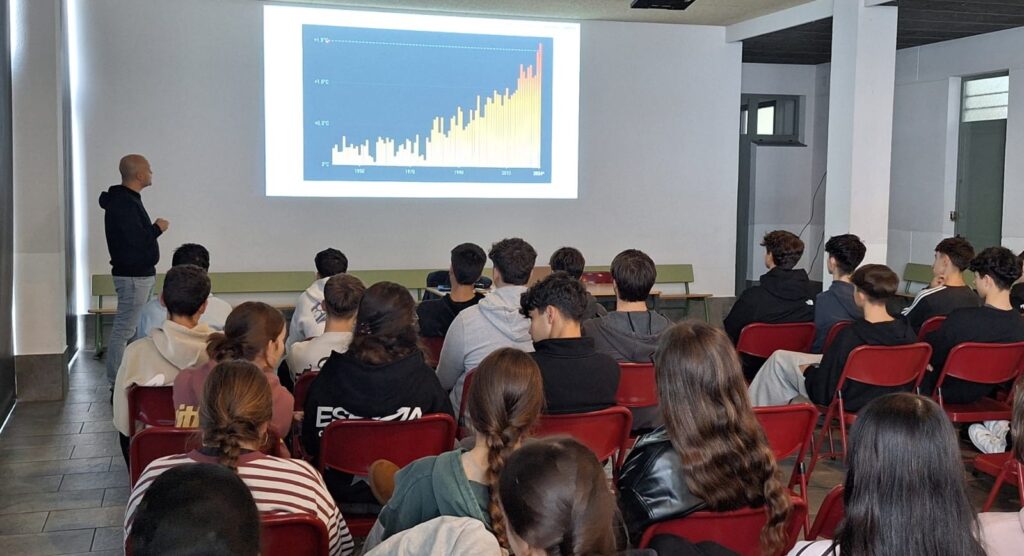 Obradoiro do GRICA no IES Parga Pondal