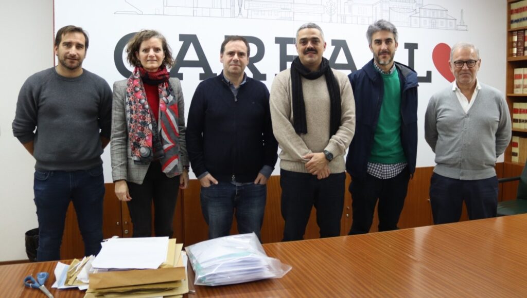 Gañadores concurso de ideas para o edificio de entidades sociais: Jorge García Anta e Fernando Eiroa Lorenzo, do estudo coruñés LCG Arquitectura