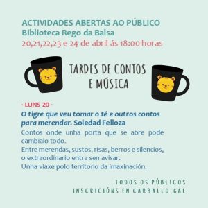 "O tigre que veu tomar o té e outros contos para merendar", con Soledad Felloza