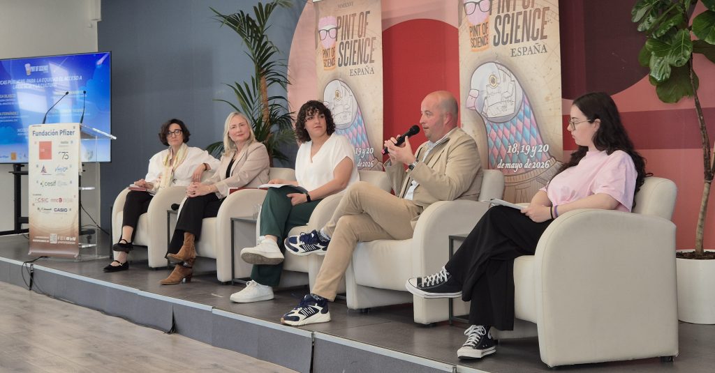 O concelleiro de Innovación, Fondos Europeos, Formación, Emprego e Axenda Urbana, Iván Andrade, falou este venres en Madrid na xornada Vocacións científicas sen fronteiras: rompendo barreiras sociais e territoriais, organizada por Pint of Science España