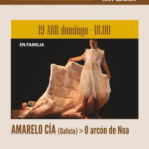 "O arcón de Noa", teatro para toda a familia con Amarelo Cía