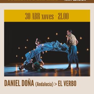 O coreógrafo andaluz Daniel Doña pecha Primavera enDanza con "El verbo"