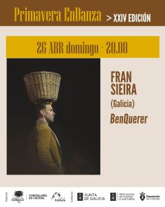 "Benquerer", con Fran Sieira e Caamaño&Ameixeiras, na Primavera enDanza