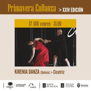 Primavera enDanza arrinca con "Cicatriz" e o debut de Antón Reixa na danza contemporánea