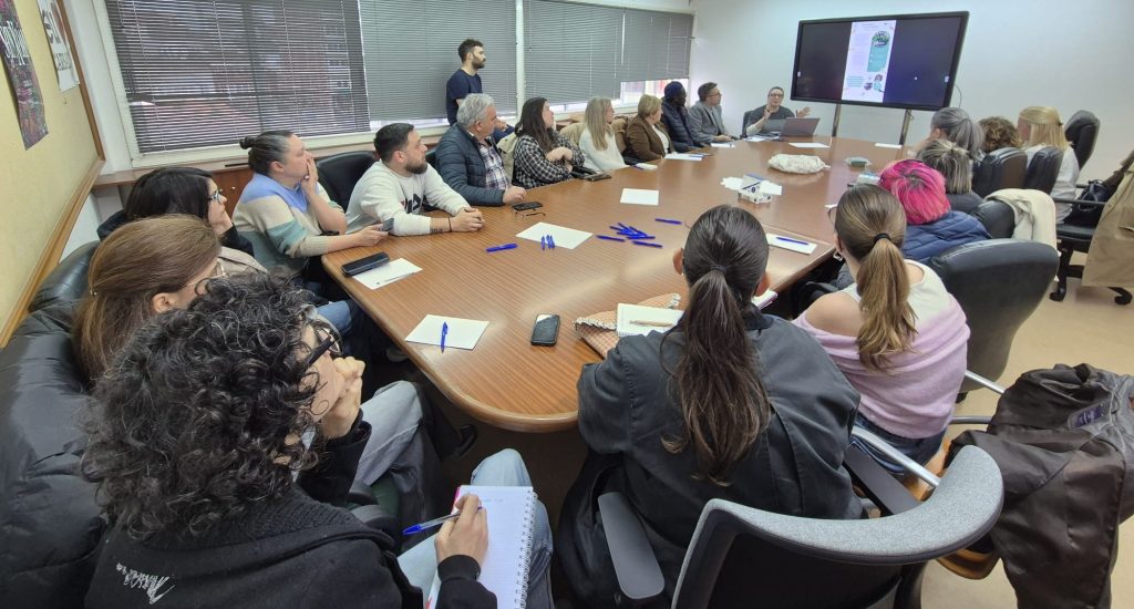 Xuntanza entidades II Feirón en rede Carballo Solidario