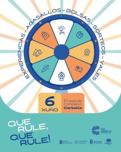 O CCA Carballo arrinca unha nova edición de “Que rule, que rule!” con máis de 1.500  premios