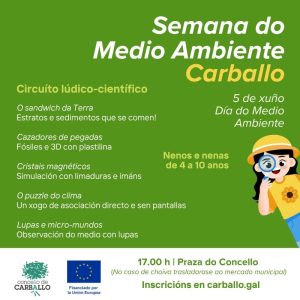 Circuíto lúdico-científico para celebrar o Día do Medio Ambiente