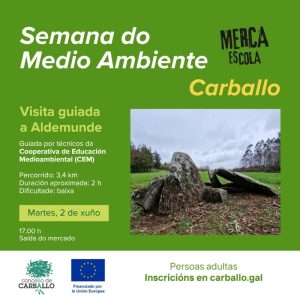 Visita guiada a Aldemunde coa Cooperativa de Educación Medioambiental