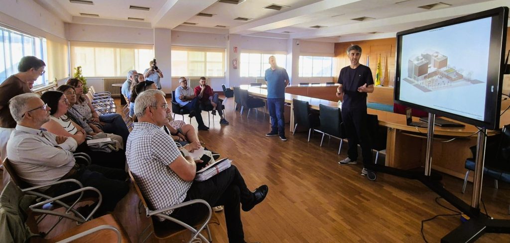 Presentación proxecto edificio entidades sociais