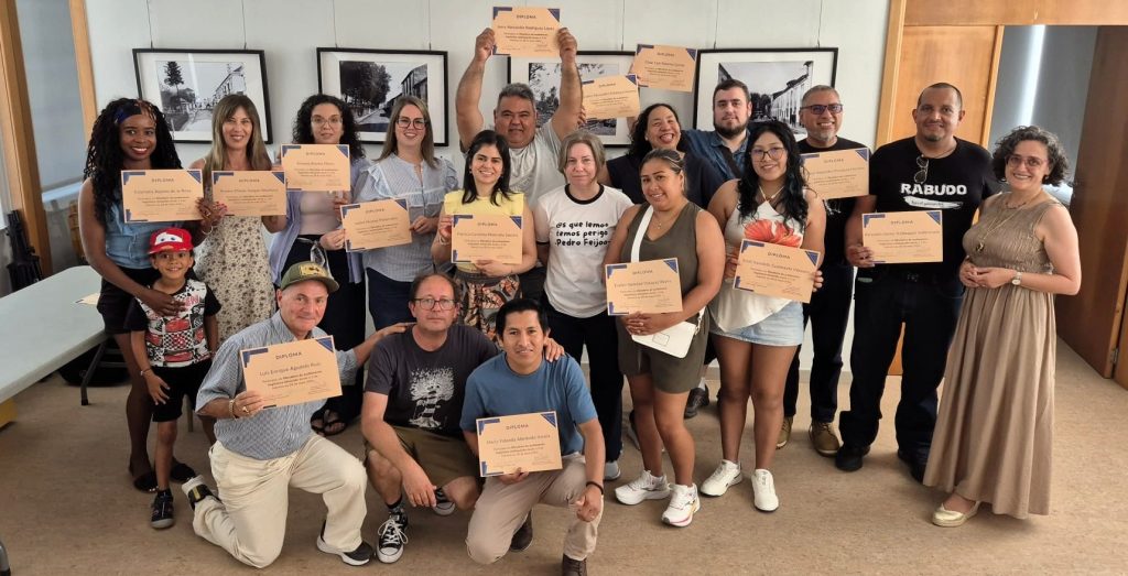 Entrega de diplomas do curso de acollemento lingüístico 2026