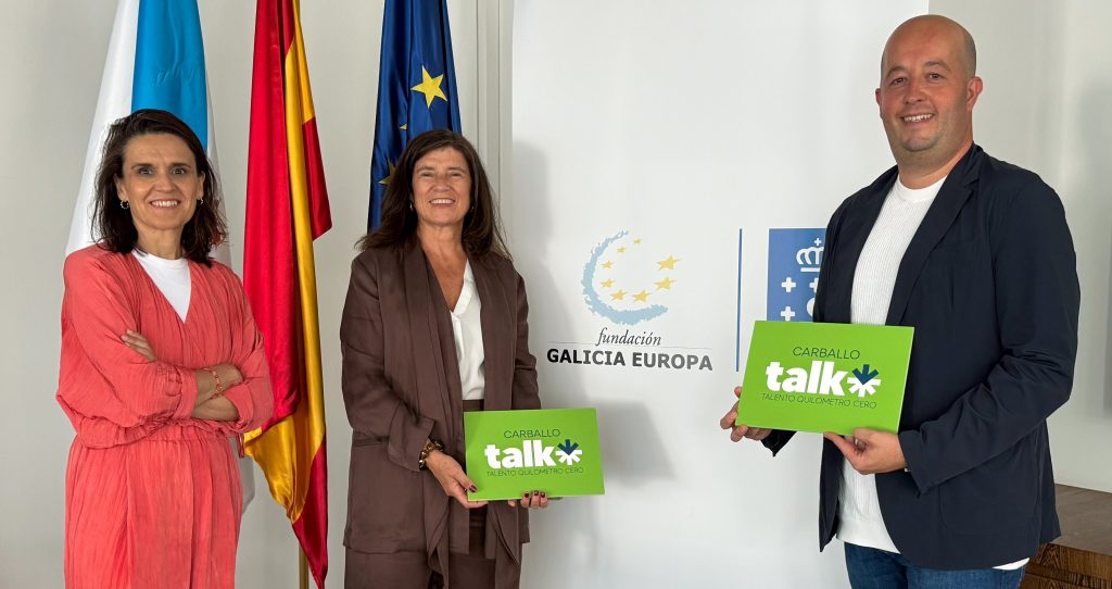 Reunión Iván Andrade na Fundación Galicia-Europa, en Bruxelas