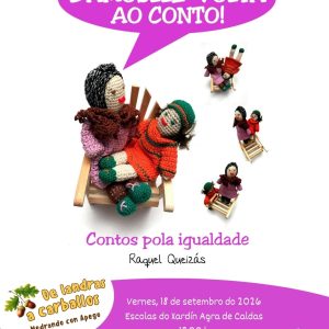 De landras a carballos: tarde de contos con Raquel Queizás