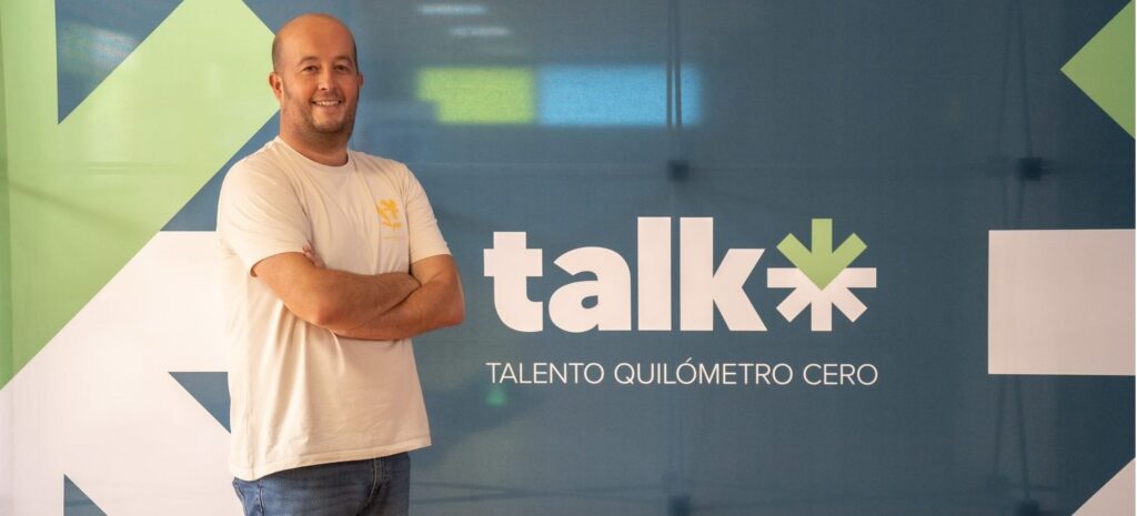Iván Andrade Tasende co pop up do TALK0
