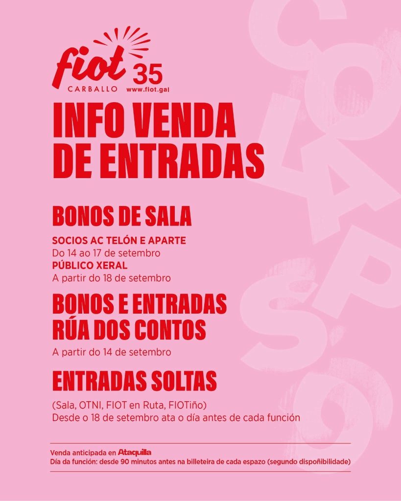 Creatividade - venda de entradas FIOT 2026