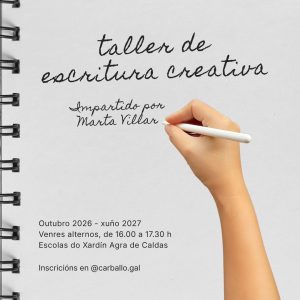 Obradoiro de iniciación á escritura creativa en galego