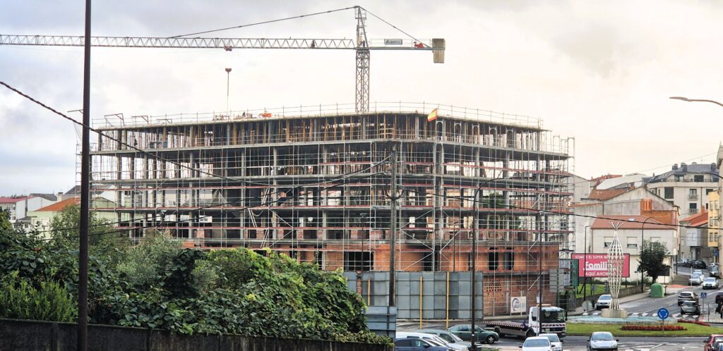 edificio en construción