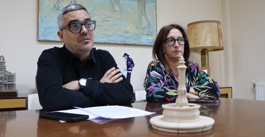 Daniel Pérez e Maica Ures