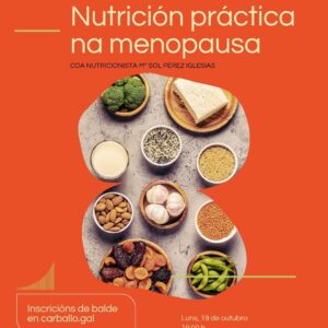 Sesión sobre alimentación e hábitos saudables na menopausa
